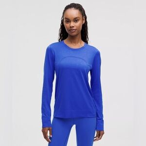 LULULEMON ATHLETICA Swiftly Relaxed Hip Length Long Sleeve Shirt